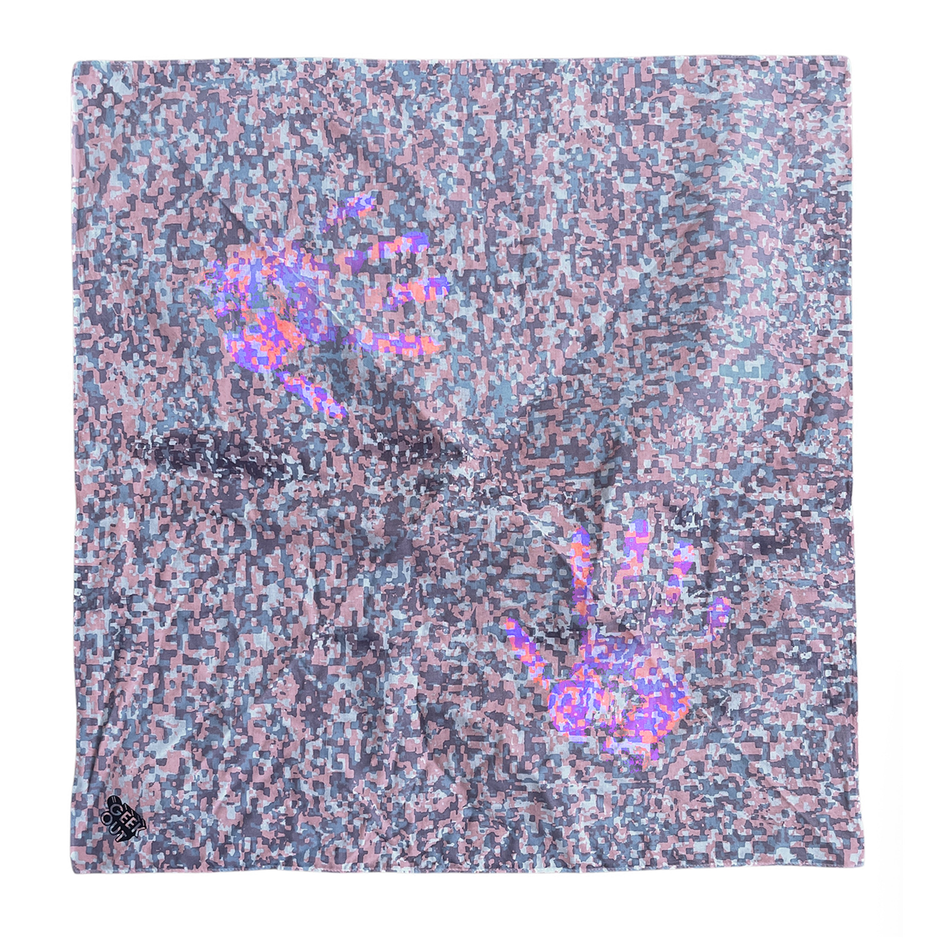 激レア GEEK OUT STORE balaclavaバラクラバ Geek Out Heat reactive Digi Camo Balaclava - Plum and Blue Changes