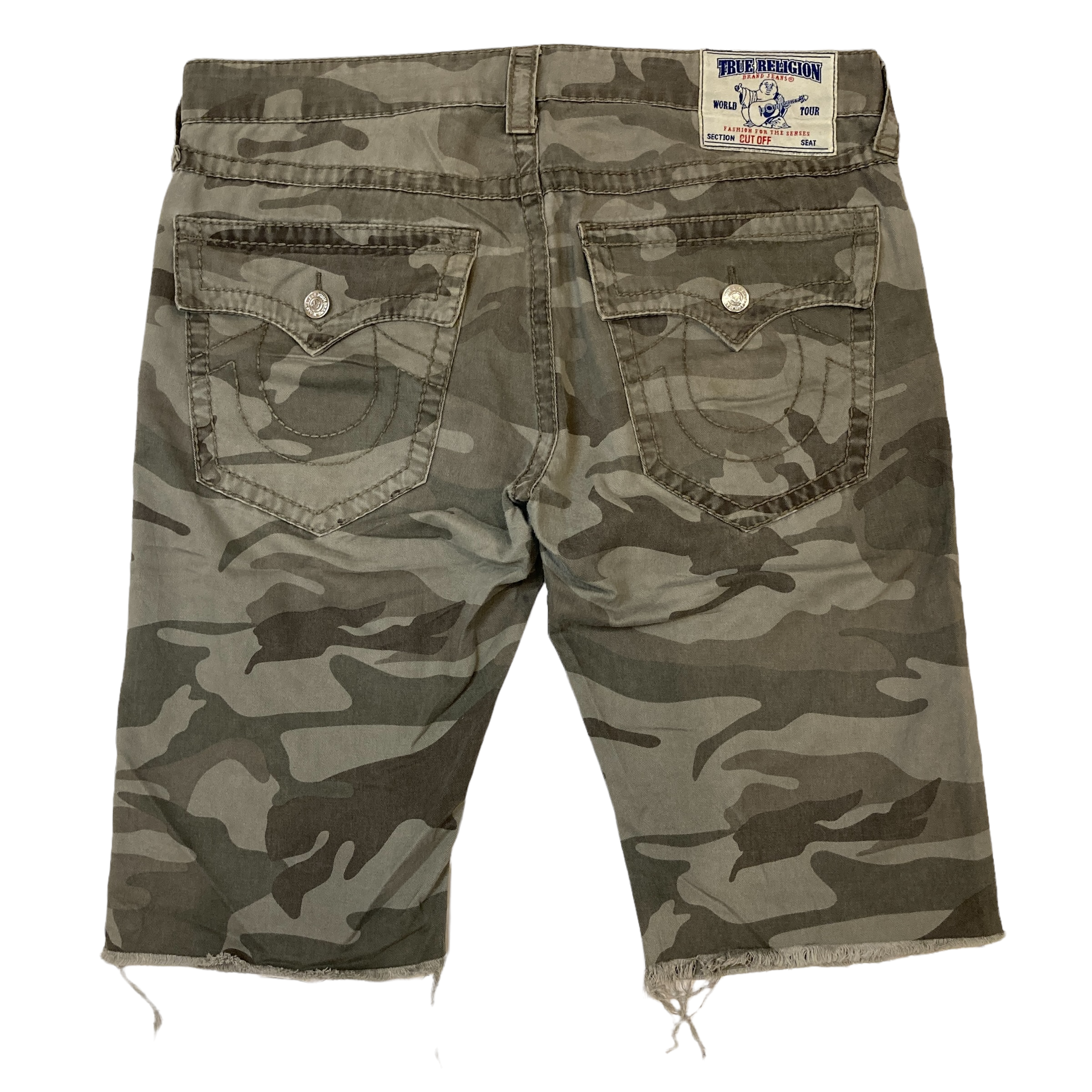 Camo cut 2025 off shorts
