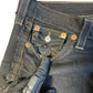 True Religion Jeans Black Denim Thigh Repair Pant 30"-32"