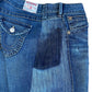 True Religion Jeans Thigh Repair  30"-32"