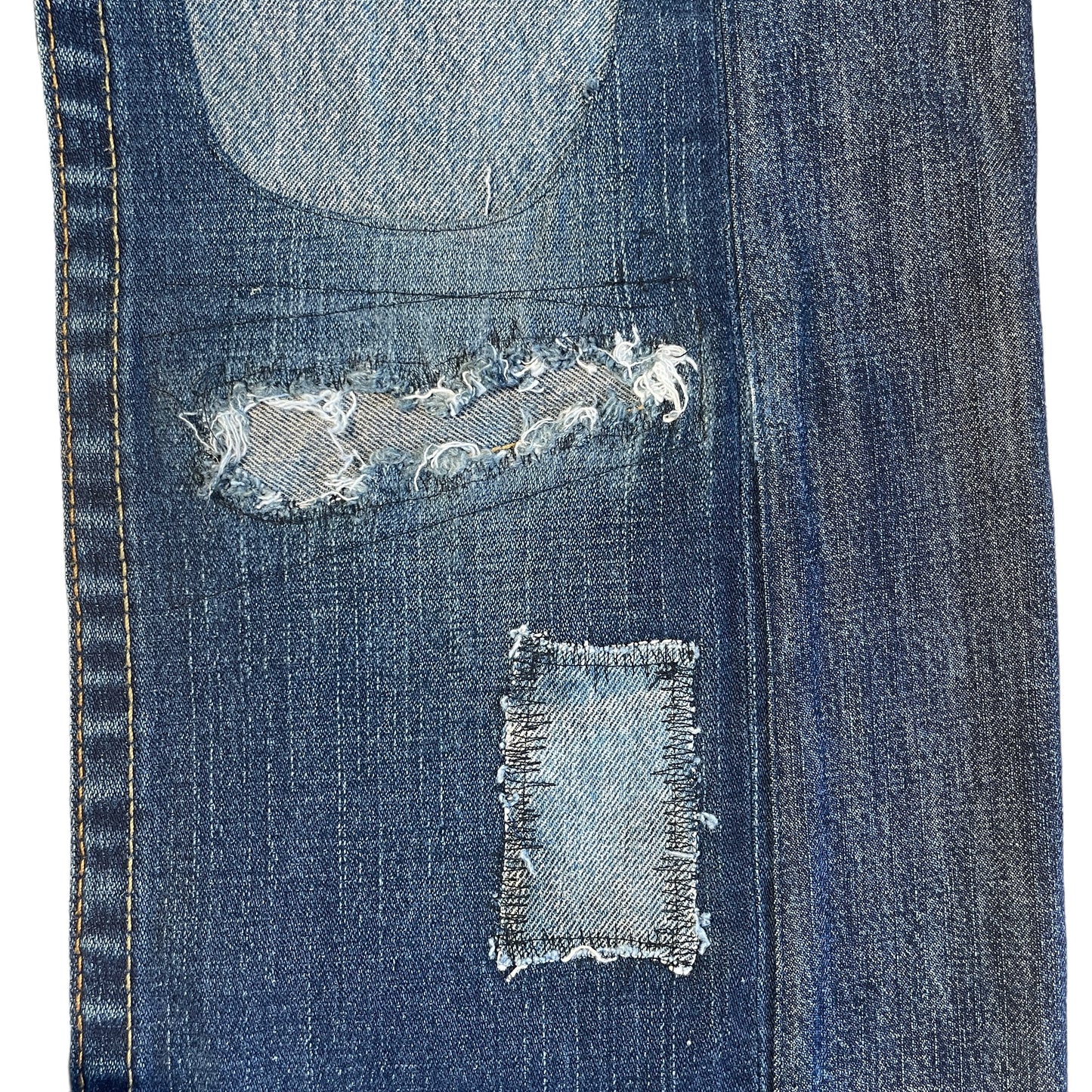 True Religion Jeans Thigh Repair  30"-32"