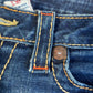 True Religion Jeans Thigh Repair rainbow stitch 30"-32"