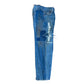 True Religion Jeans Stone Washed Thigh Repair 30"-32"