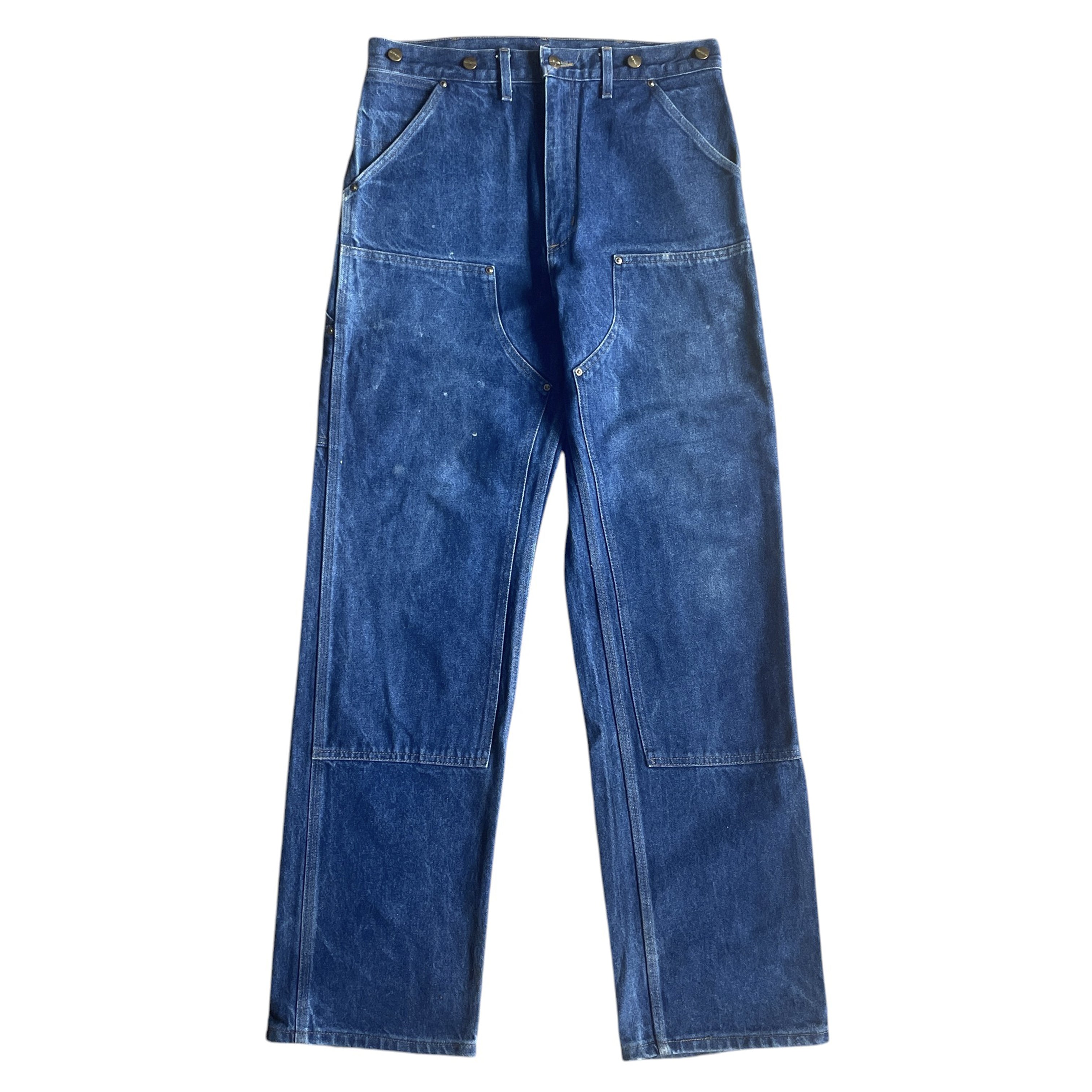 パンツ carhartt double knee damage denim Vintage Carhartt Double Knee Thrashed Denim | 36X31 – Nylo Wool
