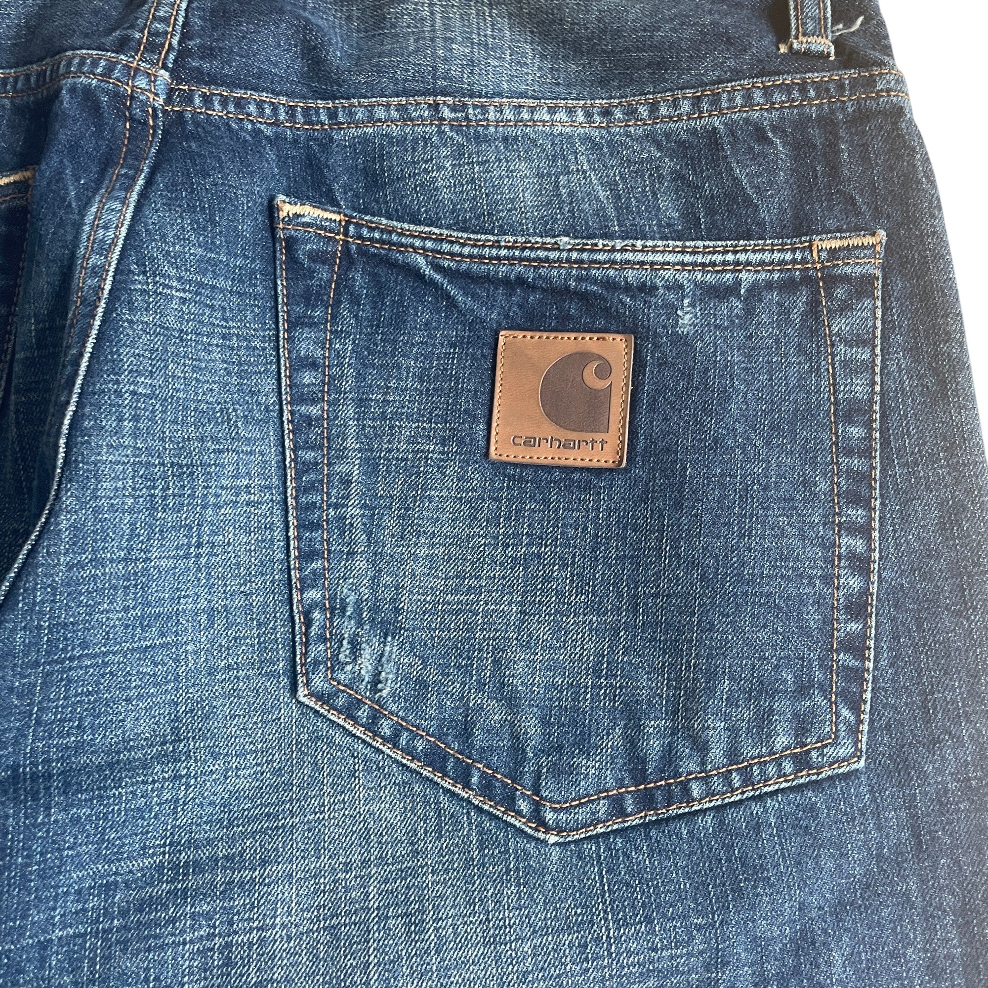 Over print POP ART Carhartt pocket ネイビー Over print POP ART Carhartt pocket ネイビー