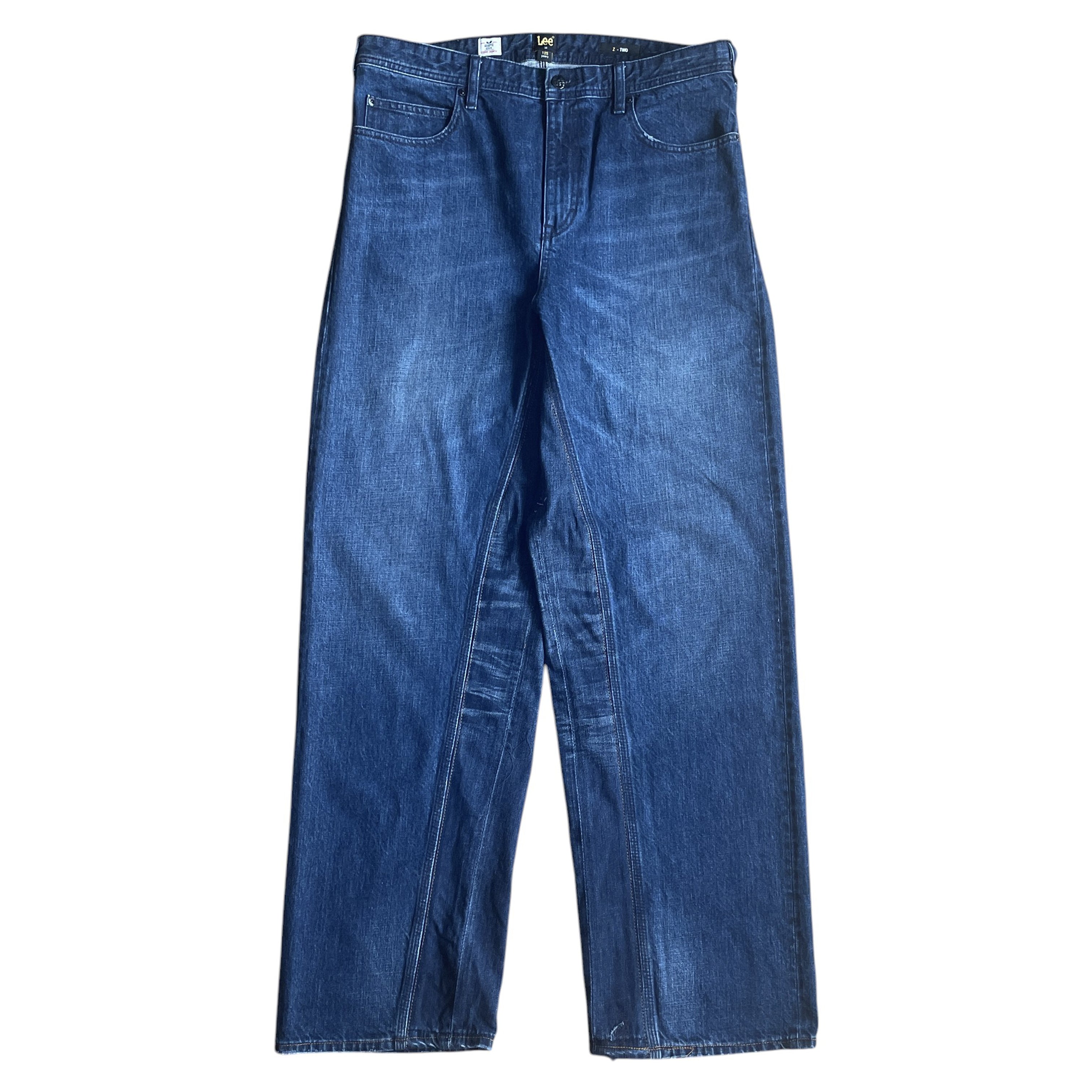 Lee Selvedge Denim - Repaired Adjusted leg (Baggy),Thigh