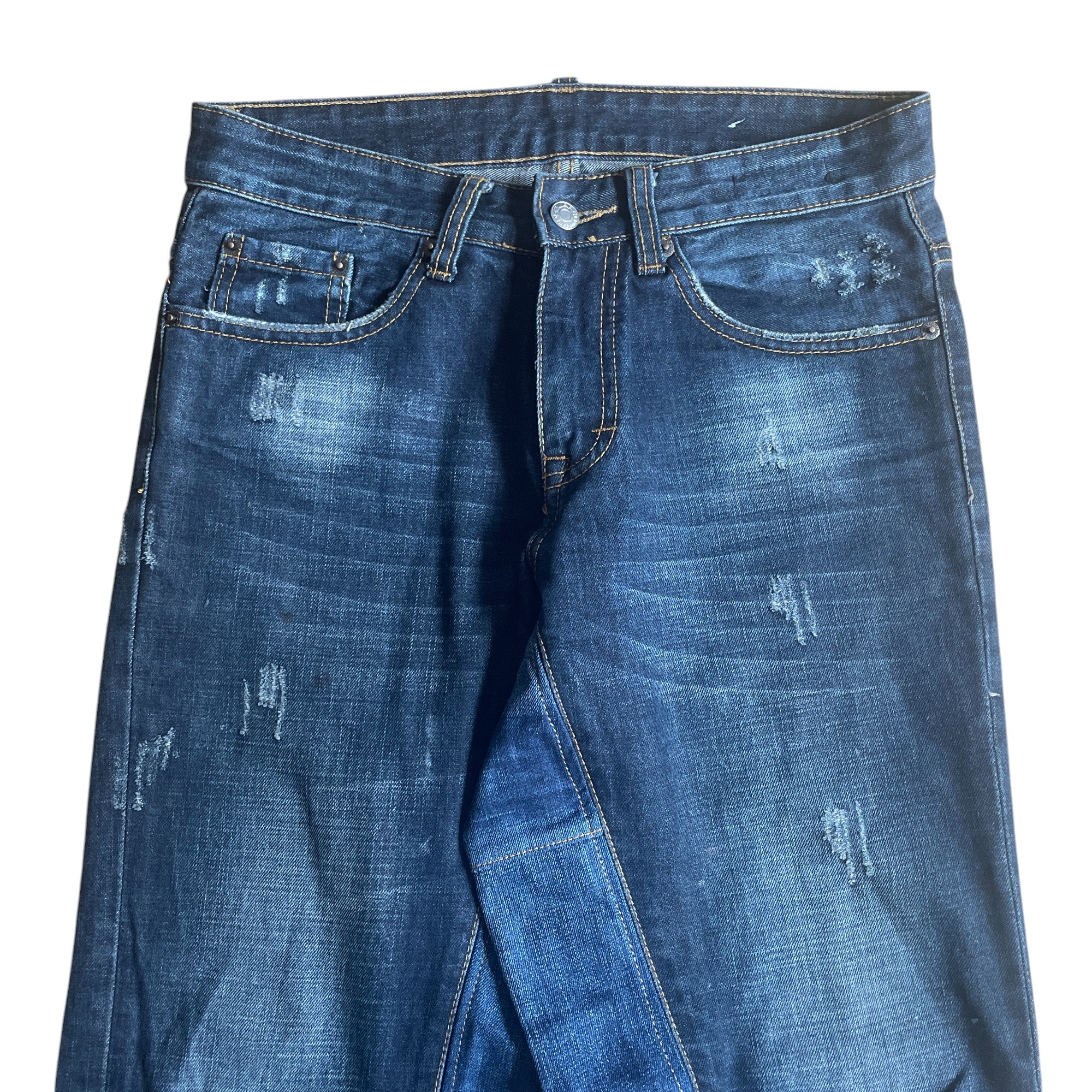 Dsquared2 - Skinny Adjusted leg (slim Baggy) Thigh faded