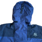 Repaired Waterproof Navy Ripstop Anorak - Tape seam, reinforced elbows. [002]