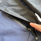 Repaired Waterproof Navy Ripstop Anorak - Tape seam, reinforced elbows. [002]