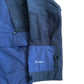 Repaired Waterproof Navy Ripstop Anorak - Tape seam, reinforced elbows. [002]