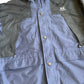 Repaired Waterproof Navy Ripstop Anorak - Tape seam, reinforced elbows. [002]