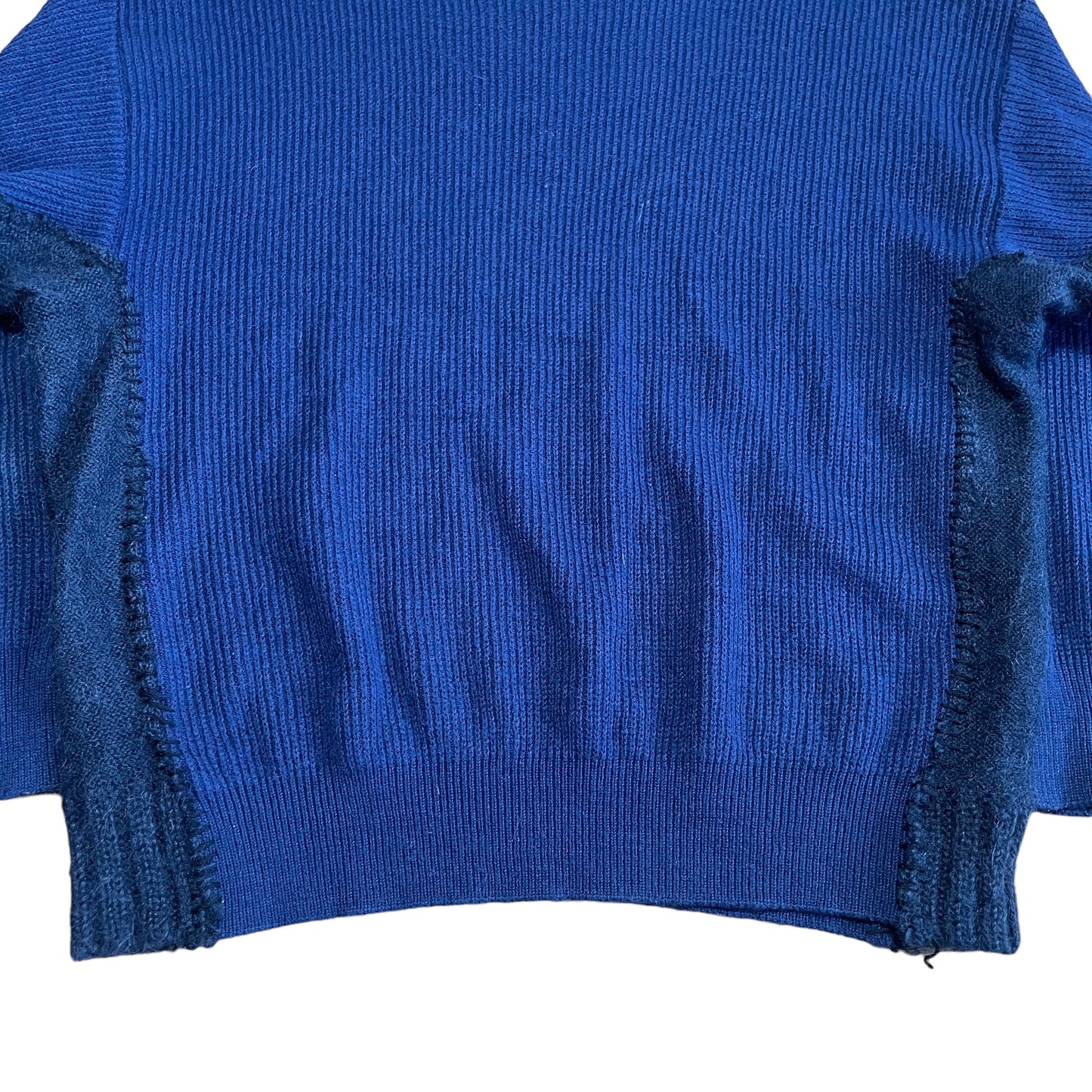 Repaired Military Commando Sweater Mohair/Wool knit. [001]