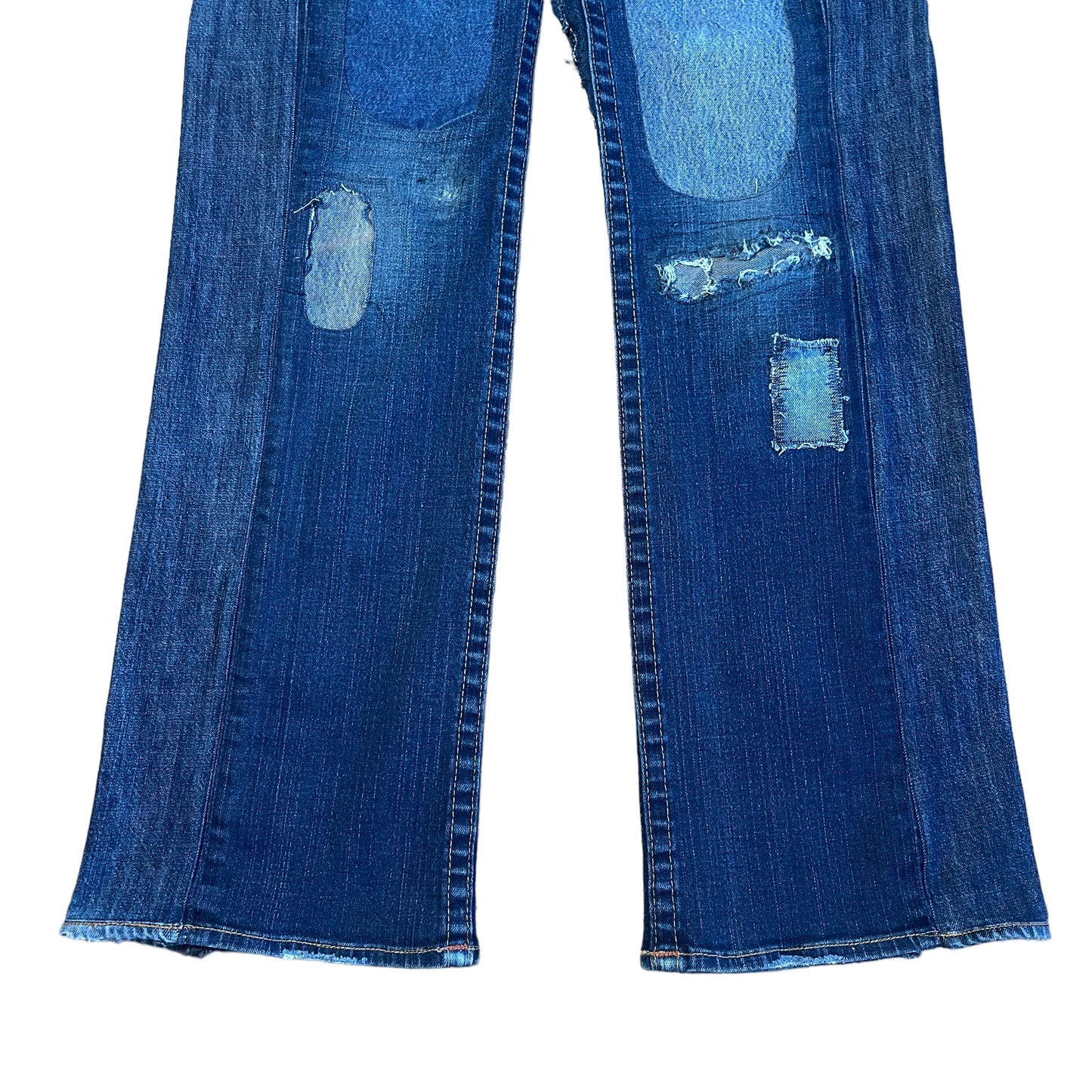 True Religion Jeans Thigh Repair  30"-32"