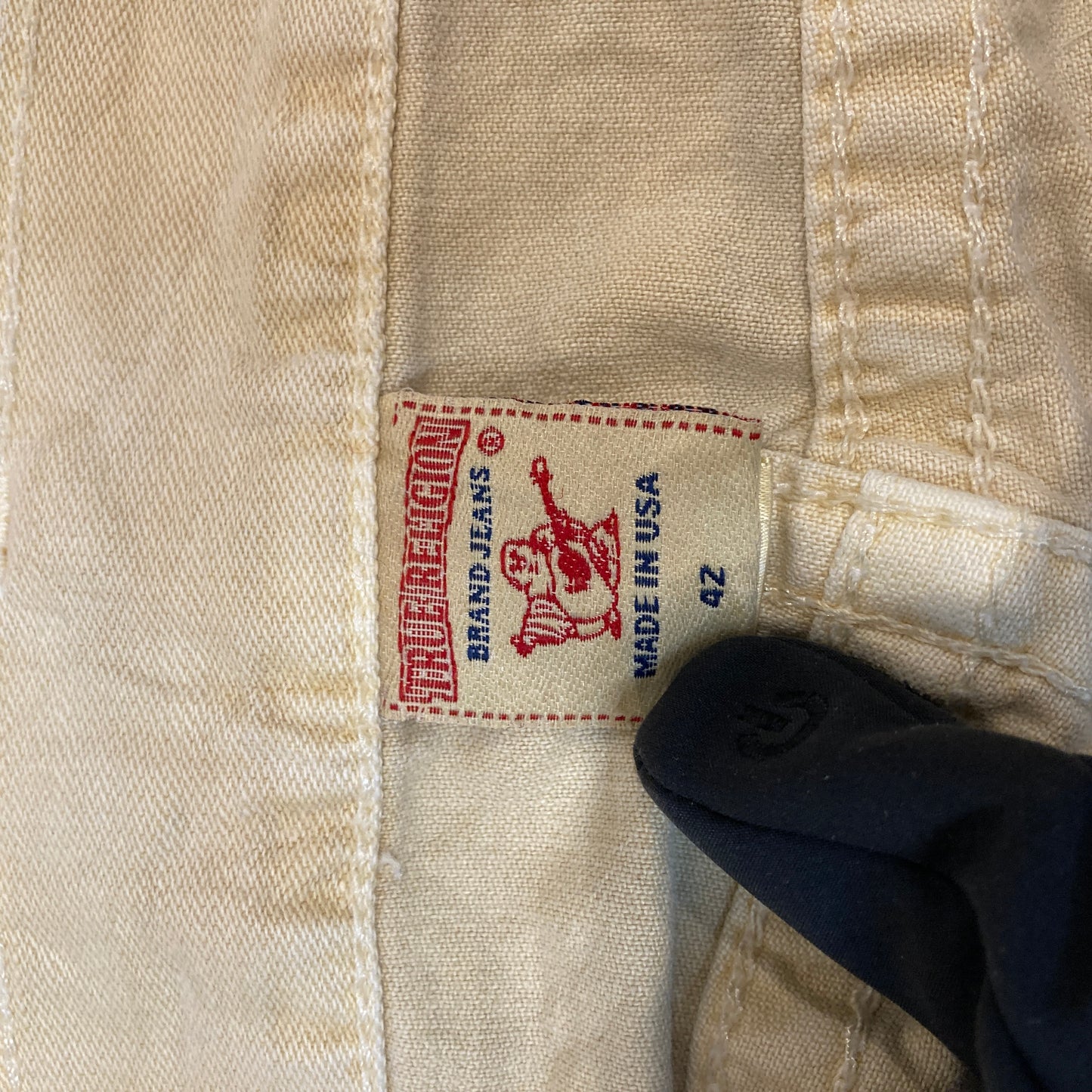 True Religion Baggy Herringbone Pants 42''