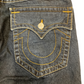 True Religion Denim Baggy Jeans 34"