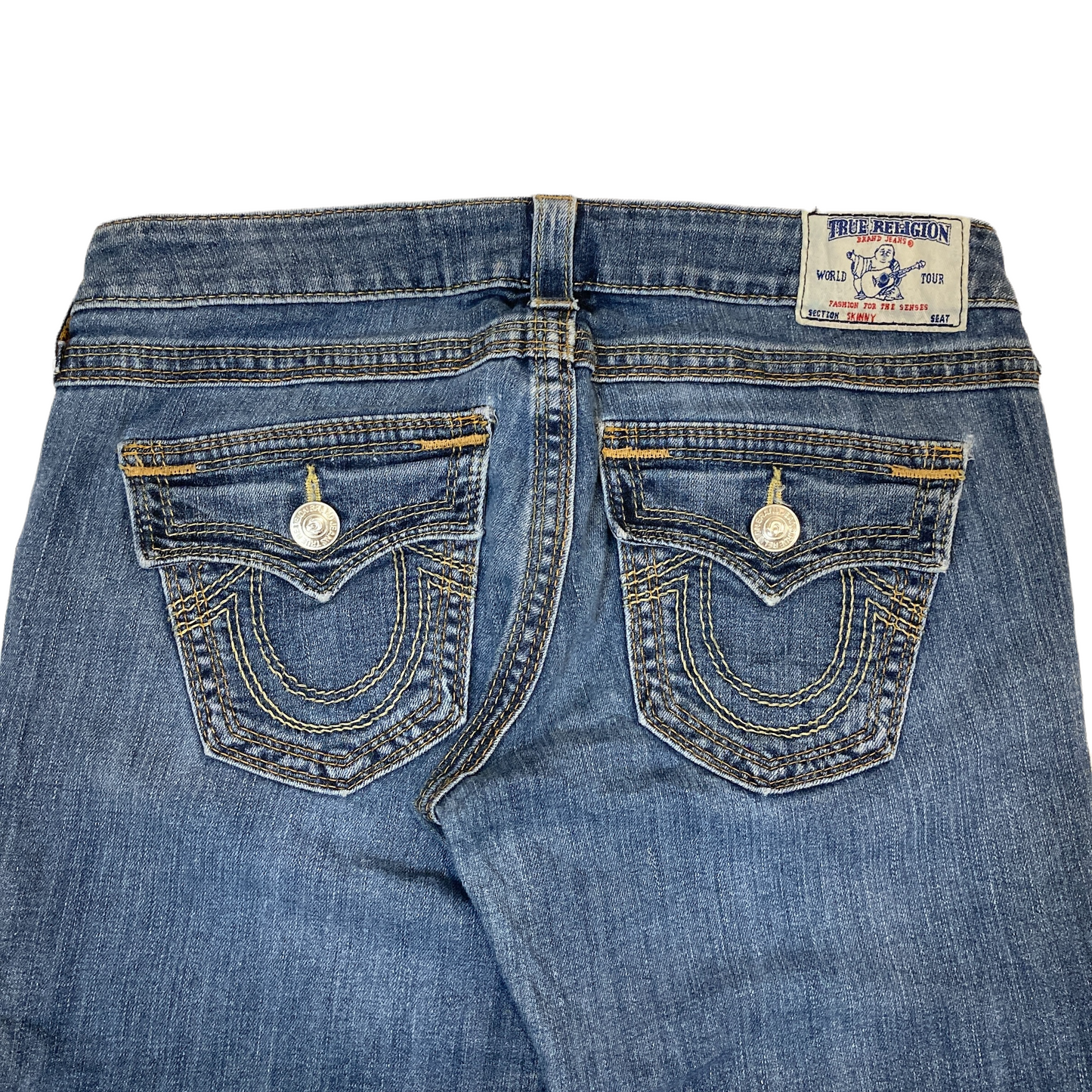 True Religion Skinny Baggy Denim Jeans 28"