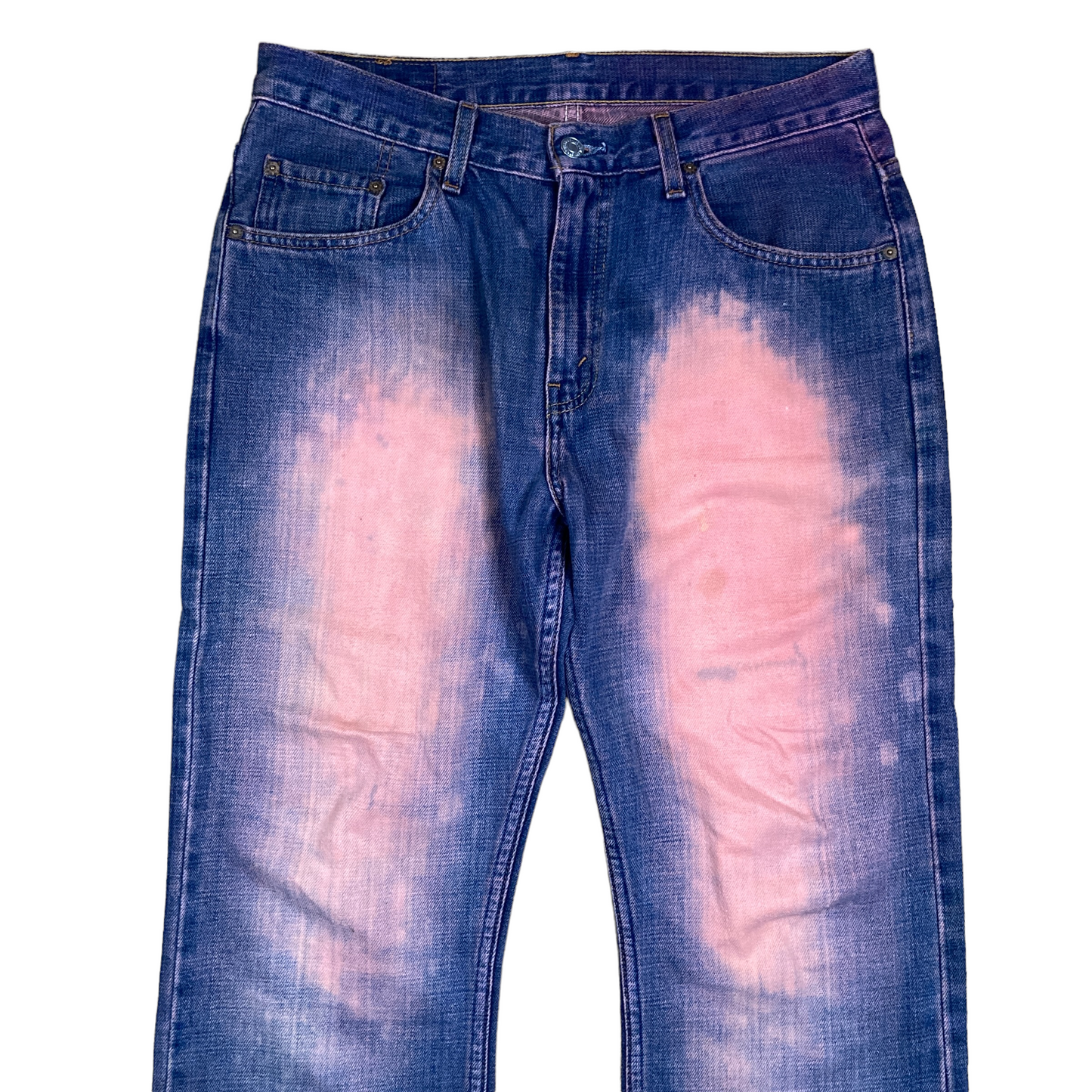 Levis 503 Pink Over-dye Denim 32"