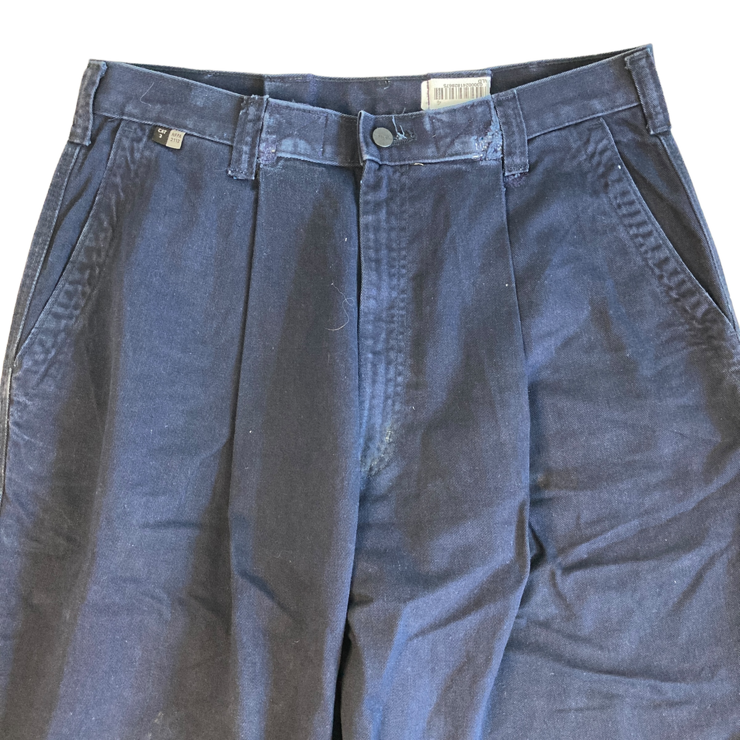 Carhartt Navy Pleated Chino Pant  [ 030 ]