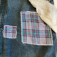 Carhartt Black Overall Plaid Repair and Strap Replacement [ 066 ]