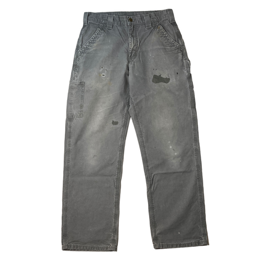 Carhartt  Grey Monochrome Repaired Painter Pant  [ 037 ]