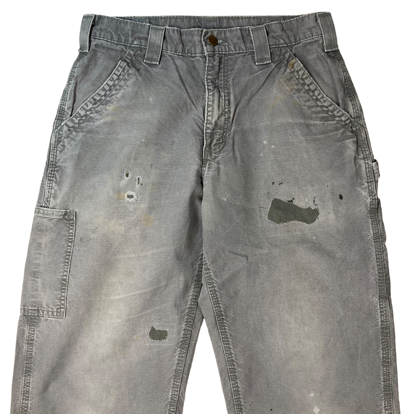 Carhartt  Grey Monochrome Repaired Painter Pant  [ 037 ]