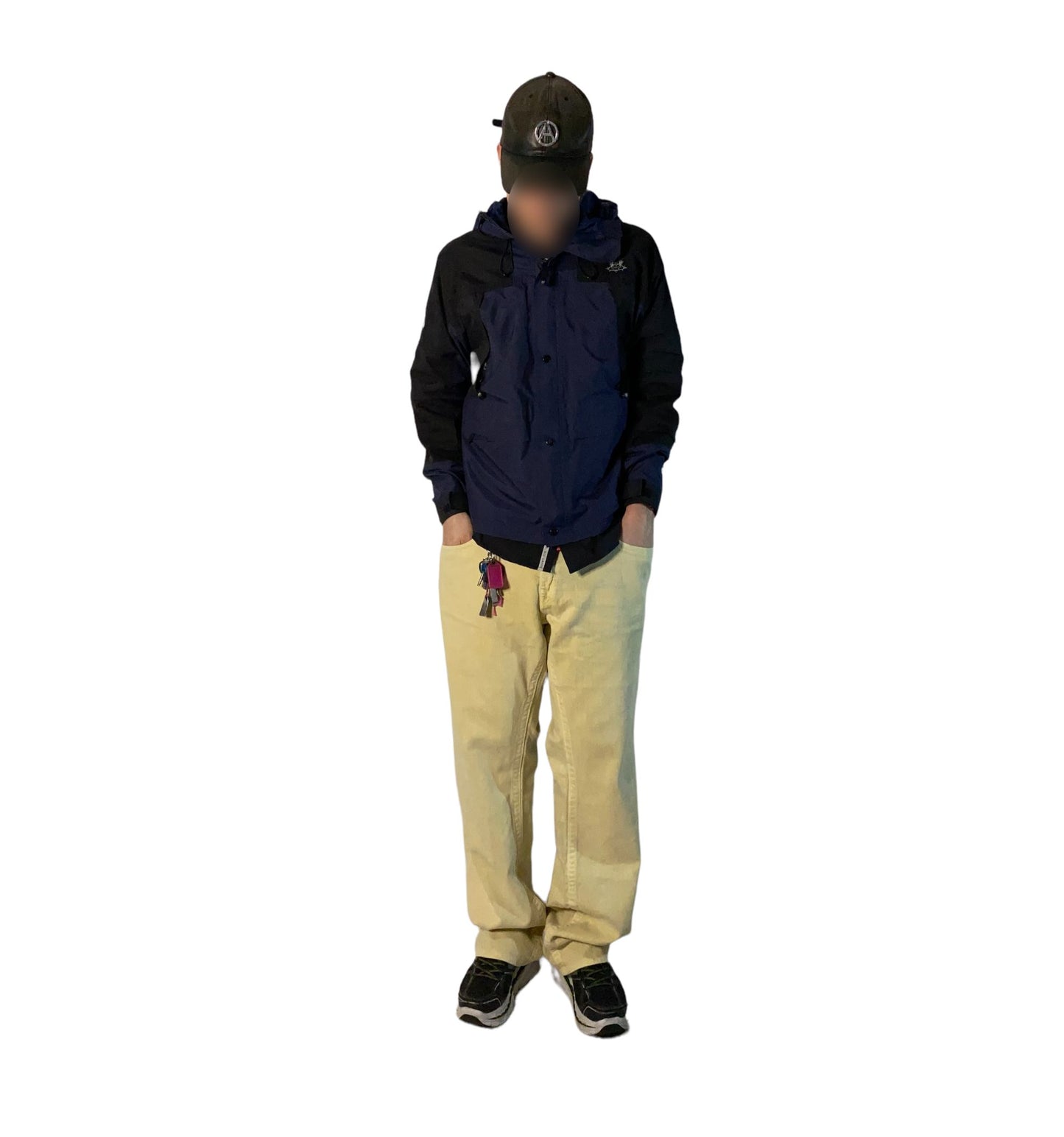 True Religion Baggy Herringbone Pants 42''