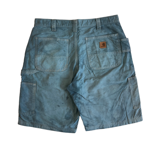 Carhartt Blue Over-dye Cargo Short [ 010 ]