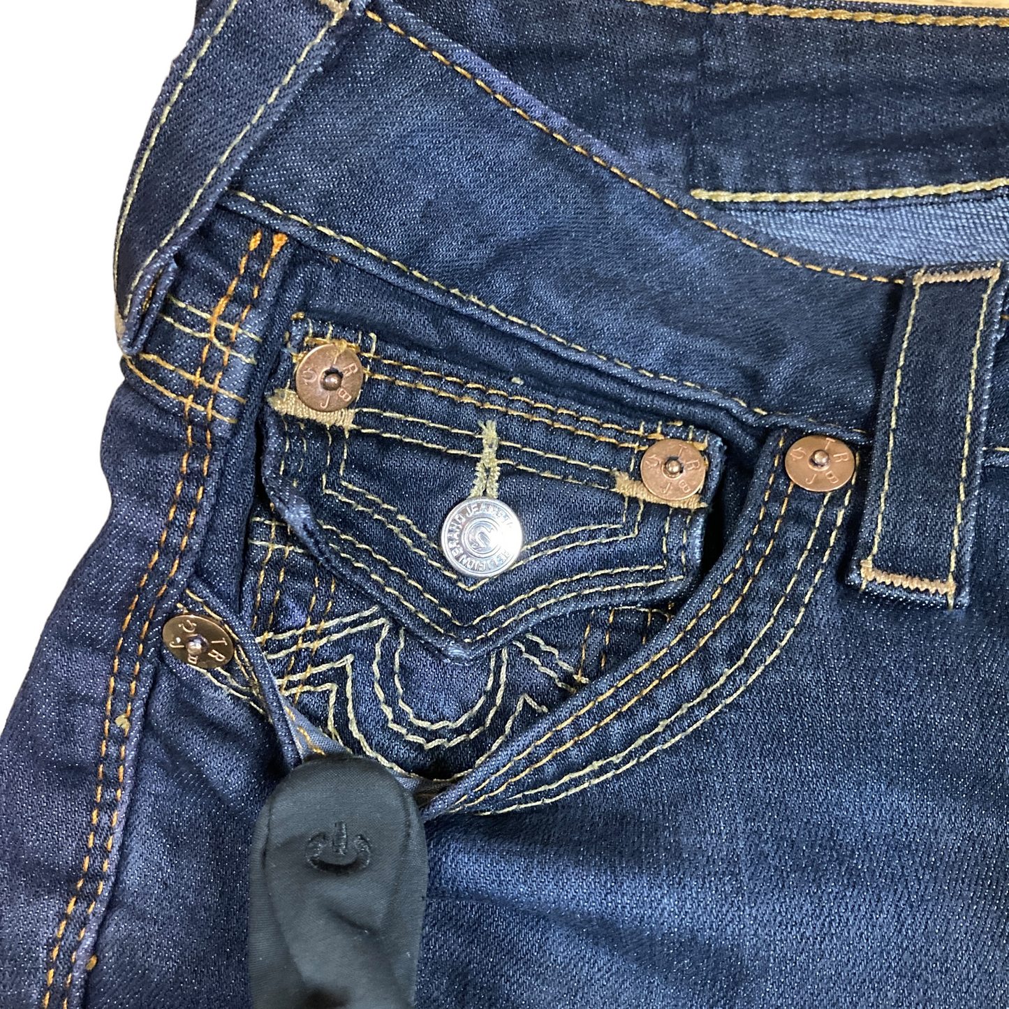 True Religion contrast panel Denim 28"