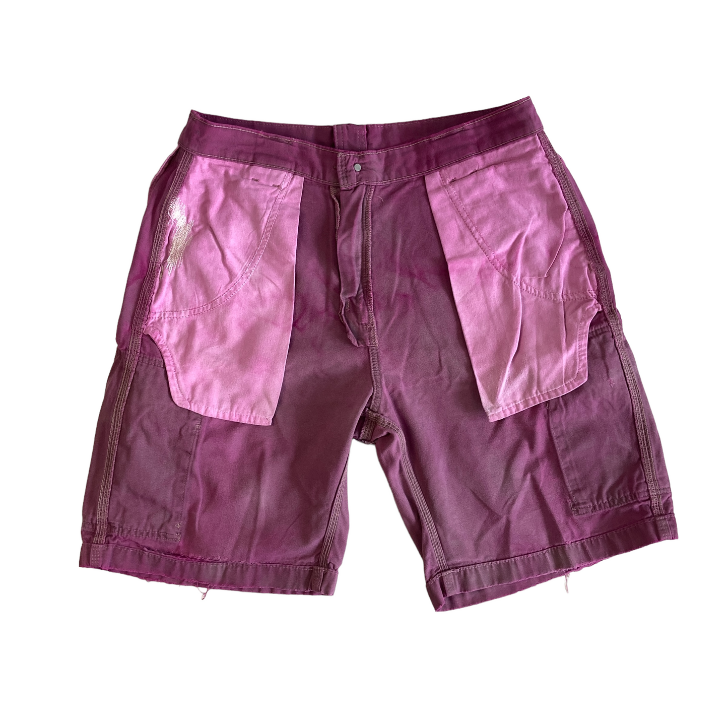 Carhartt Pink Over-dye Cargo Cotton Canvas Short [ 002 ]