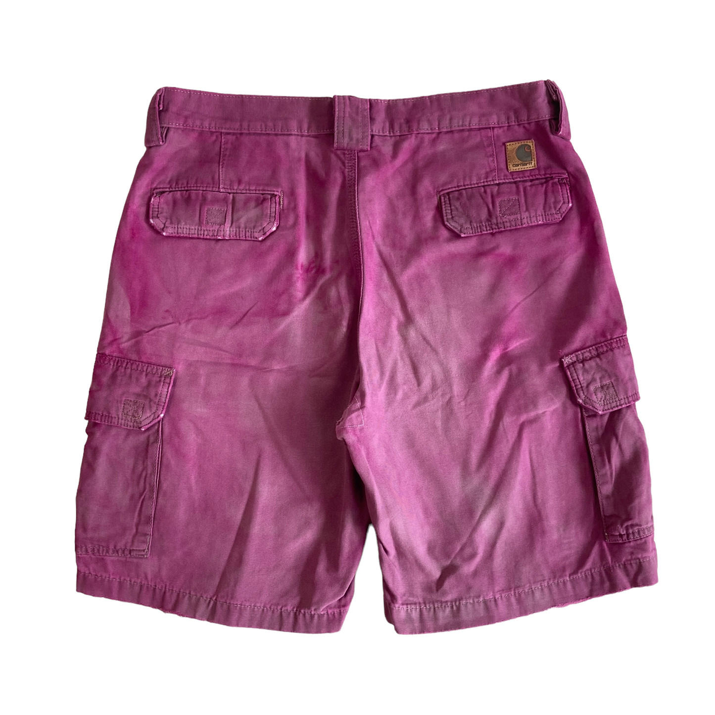 Carhartt Pink Over-dye Cargo Cotton Canvas Short [ 002 ]