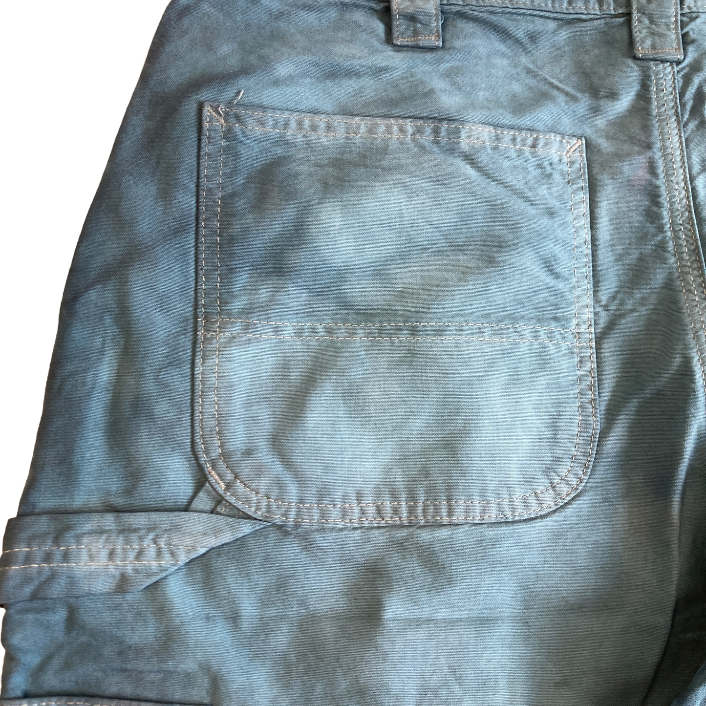 Carhartt Blue Over-dye Cargo Short [ 010 ]