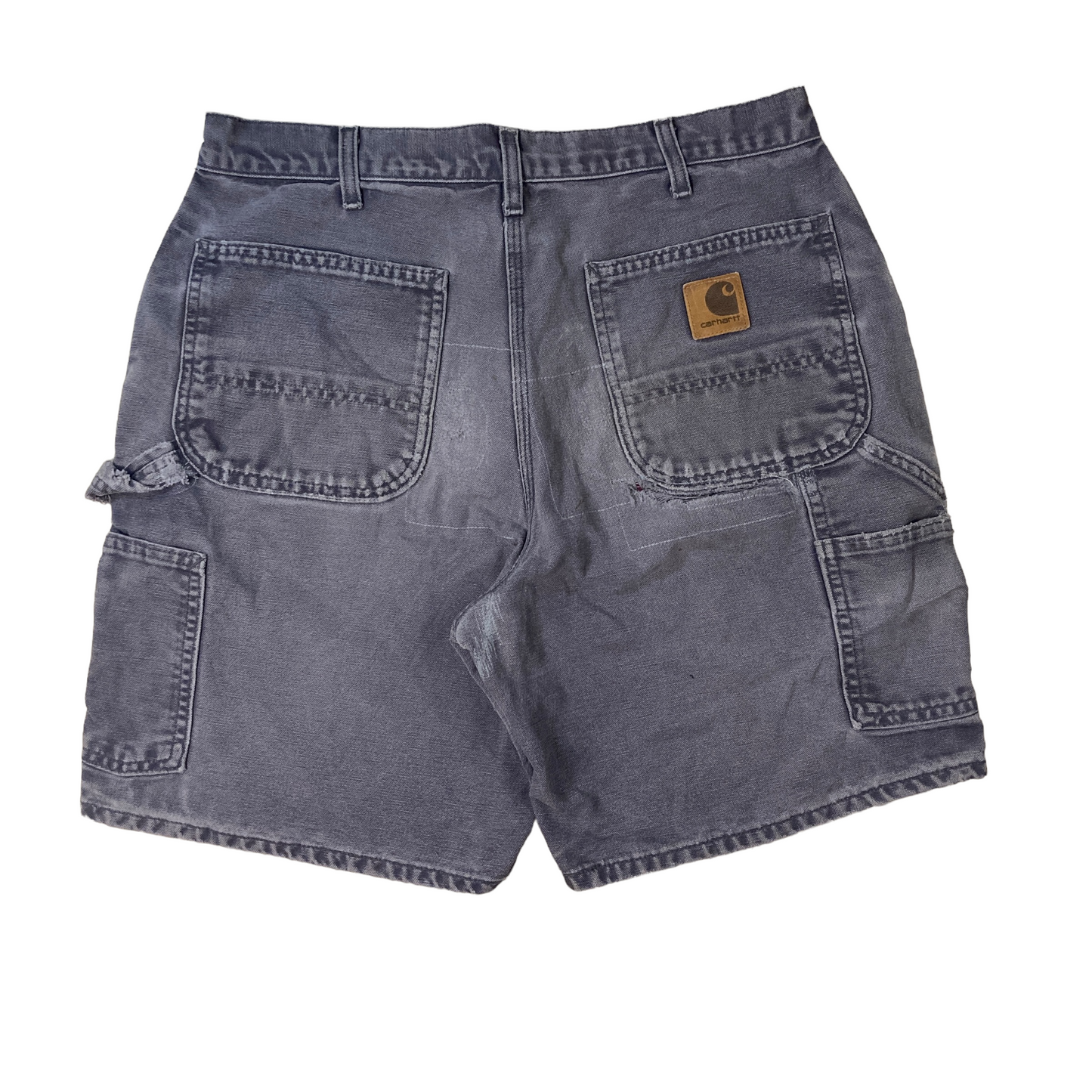 Carhartt Grey Heavy Repaired Painter Shorts [ 044 ]