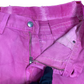 True Religion Pink Over-dye Herringbone Pant 33"