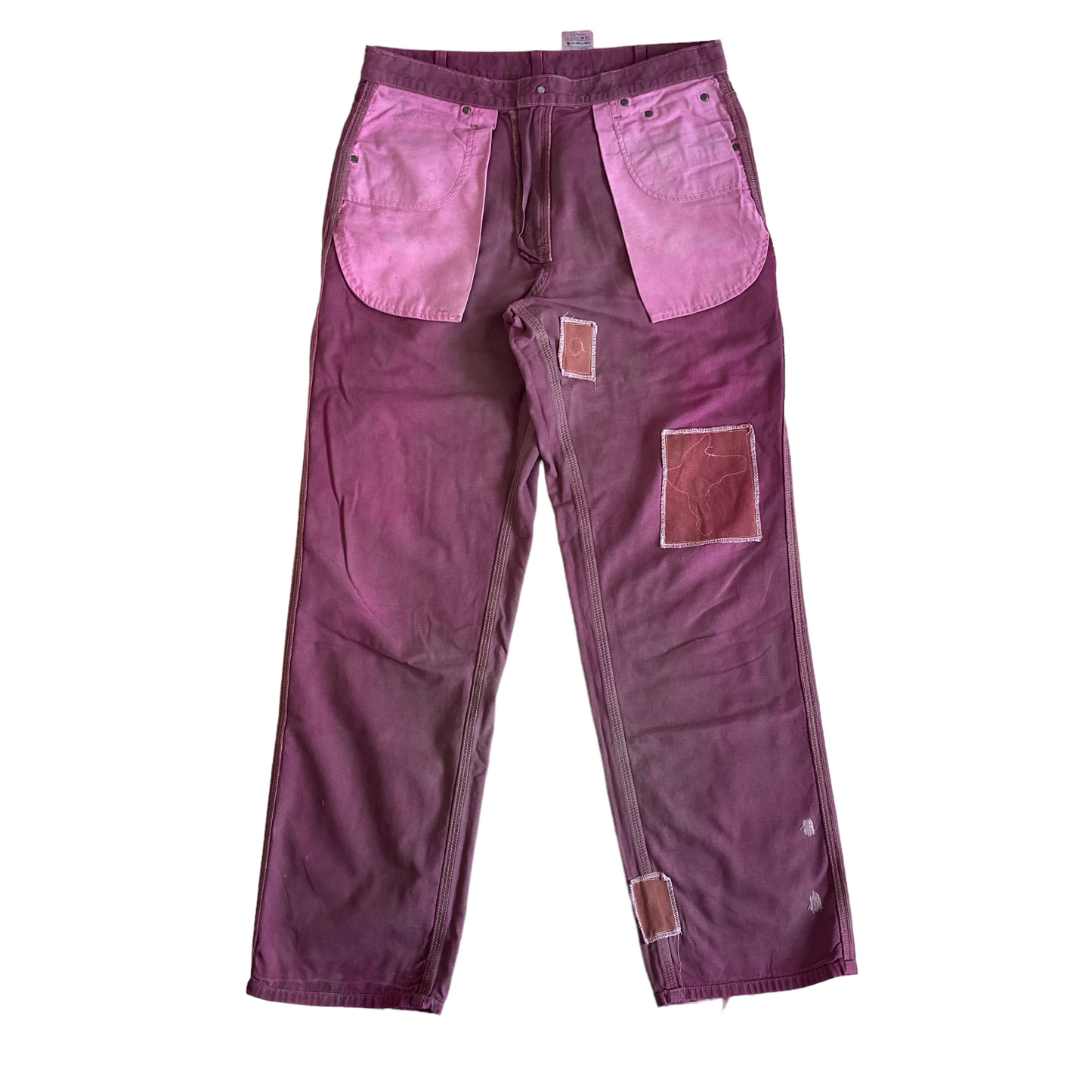 Carhartt Pink Over-dye Painter Cotton Canvas Welt Pocket Pant [ 005 ]