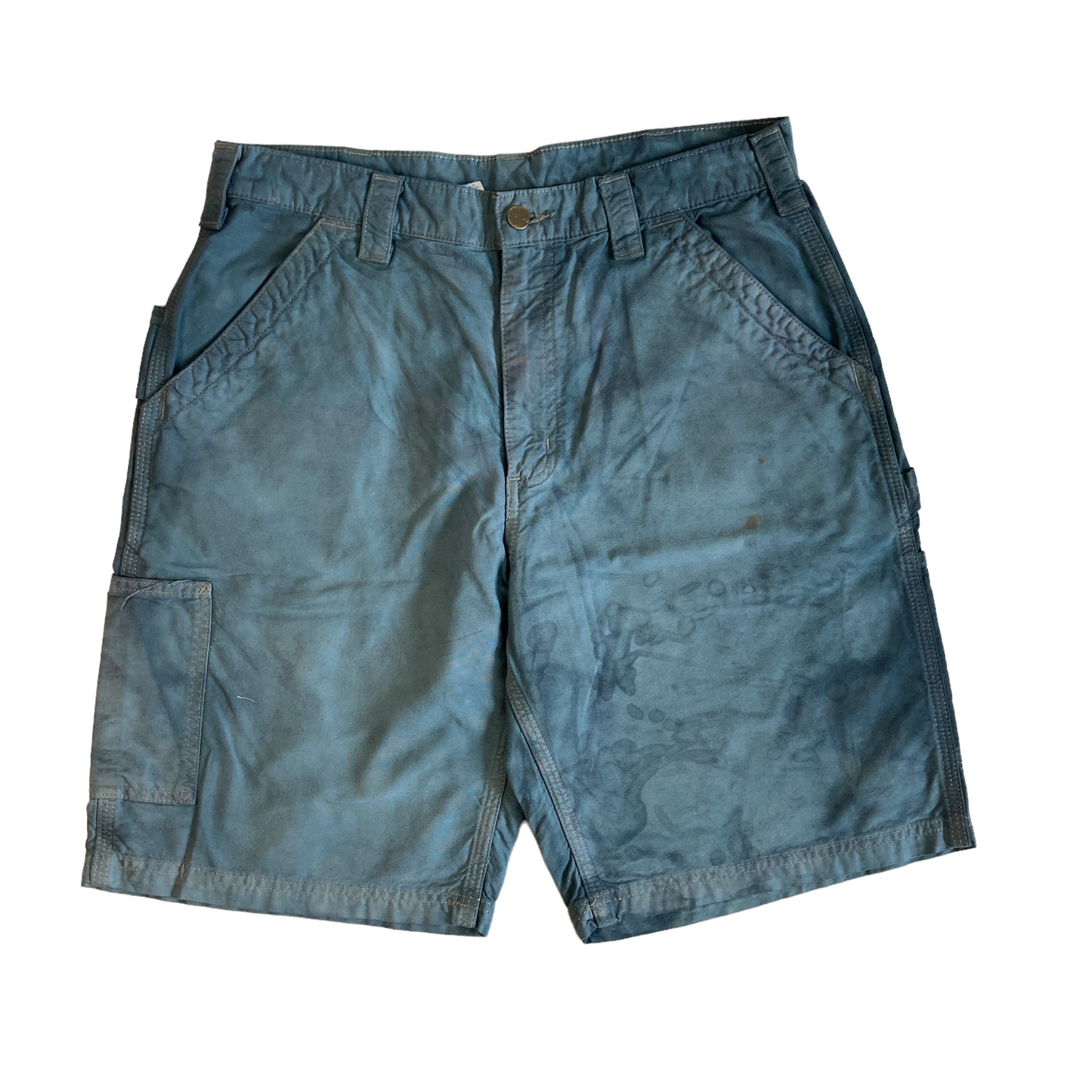 Carhartt Blue Over-dye Cargo Short [ 010 ]