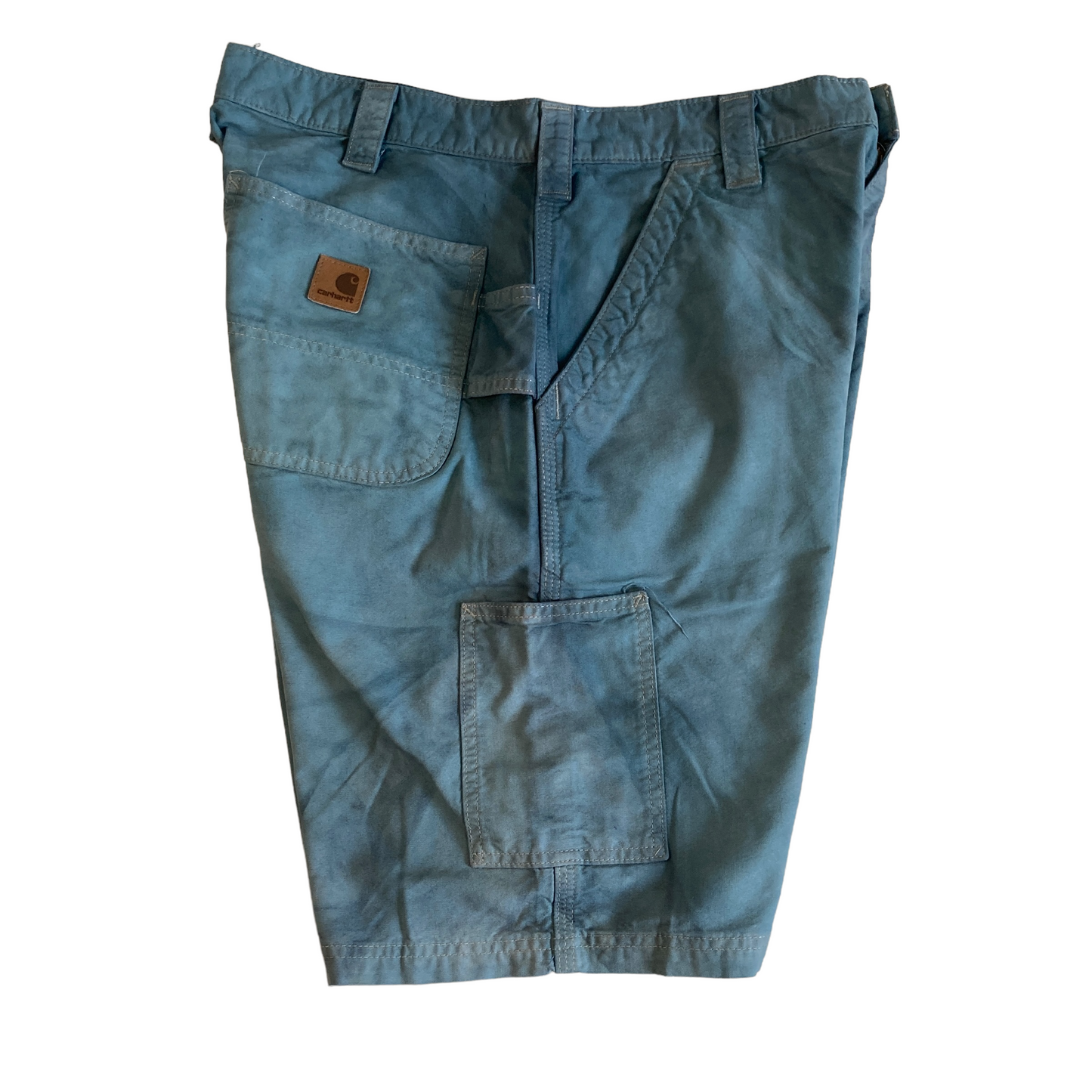 Carhartt Blue Over-dye Cargo Short [ 010 ]