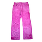 True Religion Pink Over-dye Herringbone Pant 33"