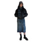 True Religion Deconstructed Plaid Denim Skirt 28"