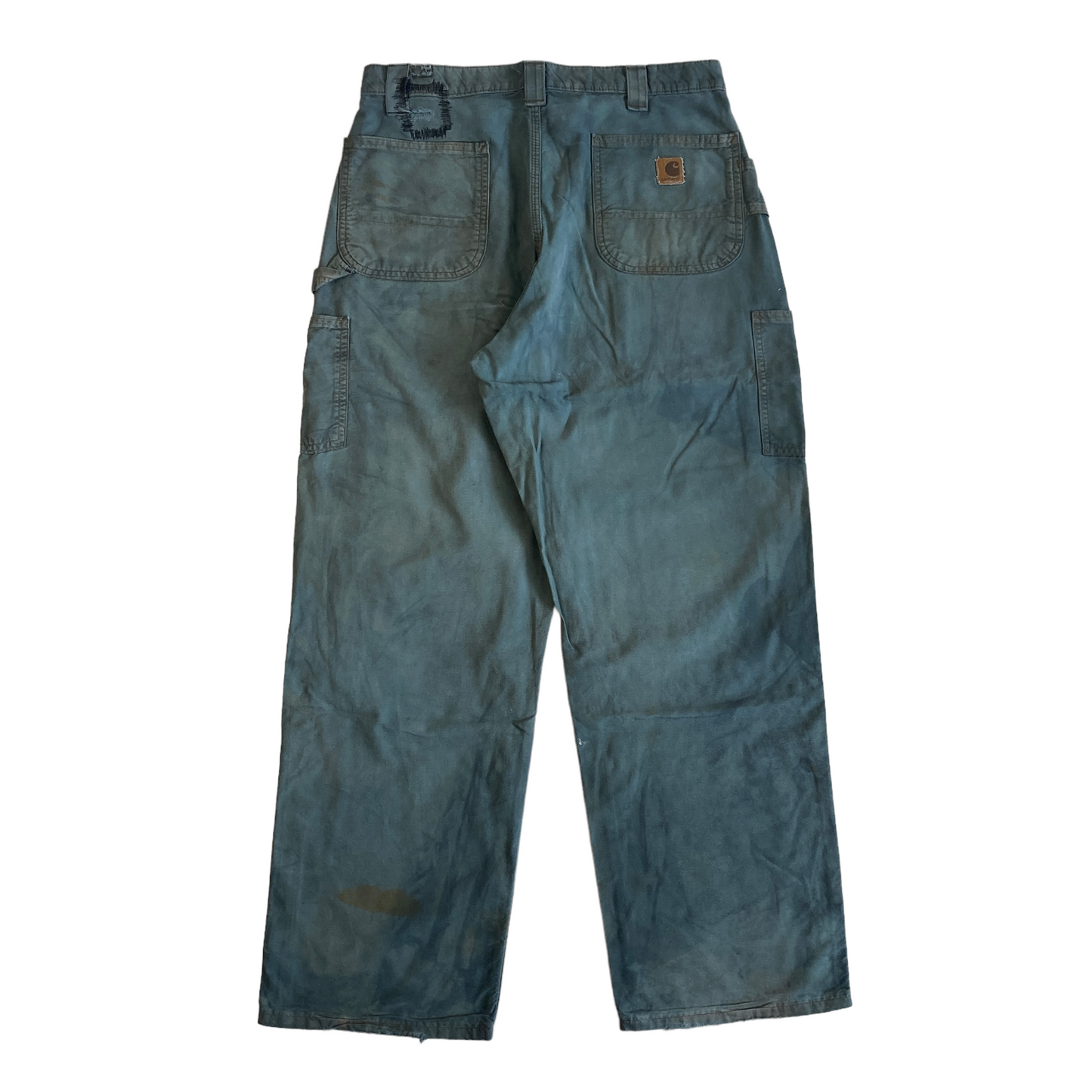 Carhartt Blue Re-Active Dye Pleated Painter Pant [ 012 ]