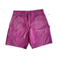 Carhartt Pink Over-dye Painter Cotton Canvas Short [ 003 ]