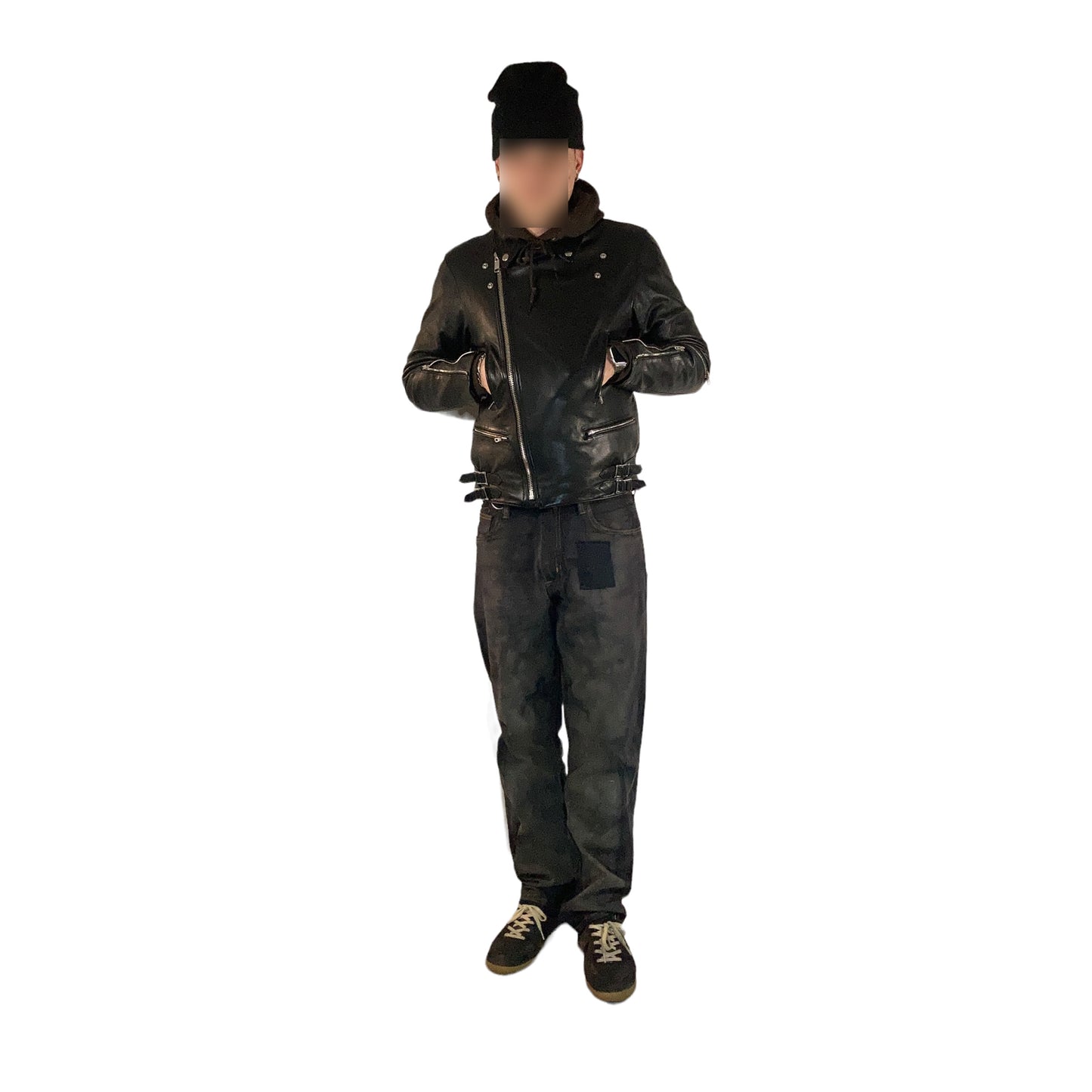 Carhartt Black Re-Active Dye Contrast Stitch Pant [ 020 ]