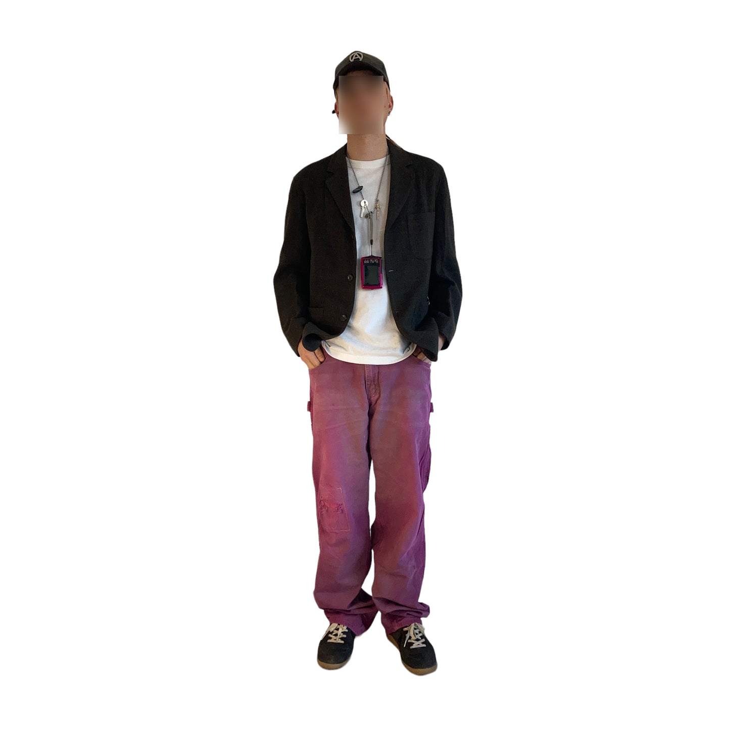 Carhartt Pink Over-dye Painter Cotton Canvas Welt Pocket Pant [ 005 ]