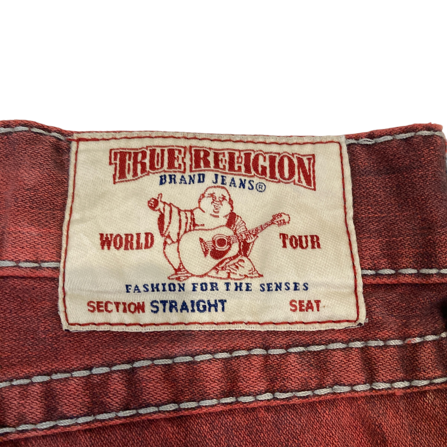 True Religion Baggy Over Dye Jeans 40"