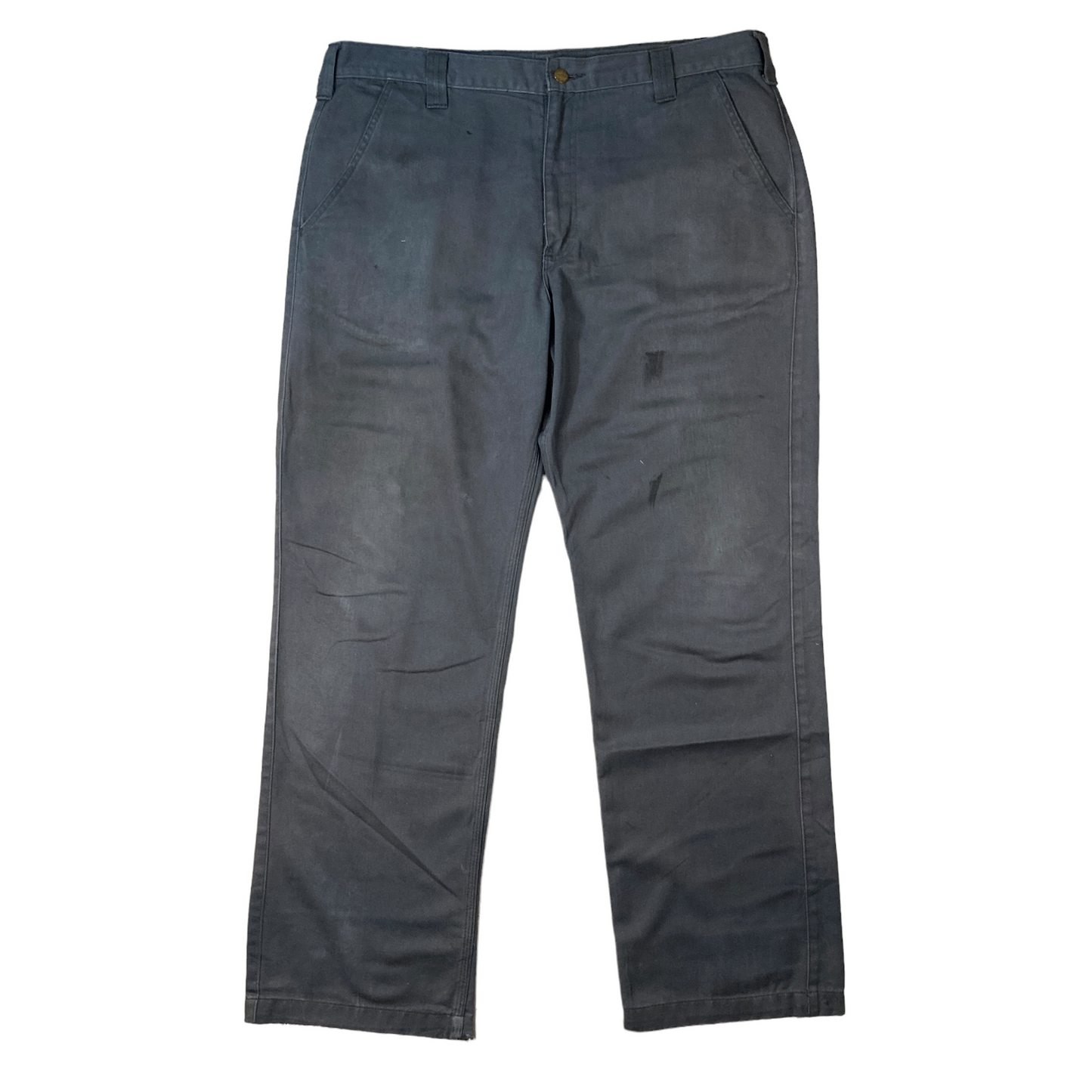 Carhartt Grey Repaired Plaid Patch Chino Pant [ 039 ]