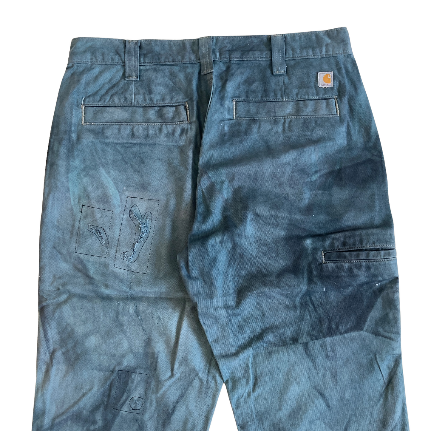 Carhartt Blue Over-dye Chino Pant [ 013 ]