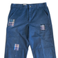 Carhartt Navy Plaid Patchwork Chino Pant  [ 028 ]