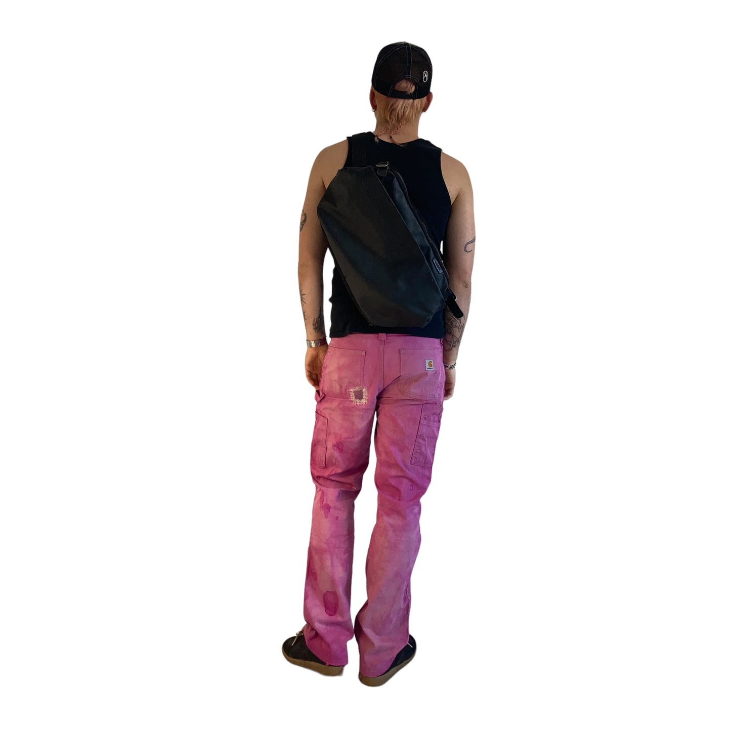 Carhartt Pink Over-dye Painter Pant [ 007 ]