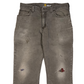 Carhartt Chocolate Double Knee Plaid Patch Pant  [ 034 ]