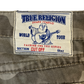 True Religion Cotton Cut Off Camo Short 36"