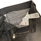 True Religion Black Thigh fade Denim Jeans 33"